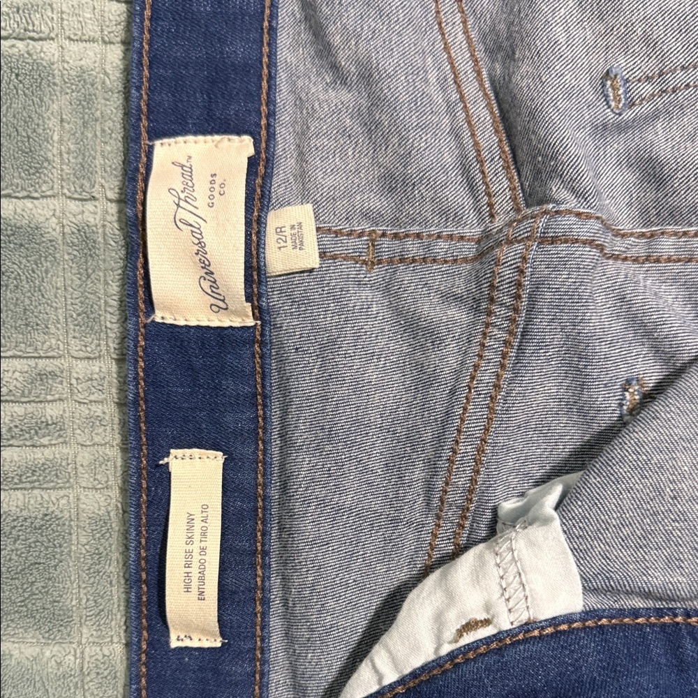 Universal Thread Blue and Gray Men's Skinny Jeans